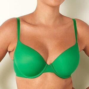 Auden by Target “The Everyday” Bright Green Cotton Bra  SIZE 38C